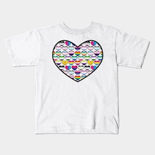 Pride hearts [heart] Kids T-Shirt